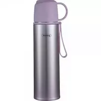 Termosas Rosberg 55R52010FP, nerūdijantis plienas, 0.5 L, violetinis. Talpa: 0.5 L