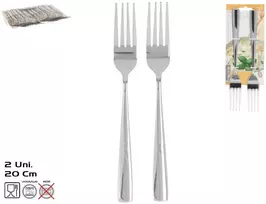 Stalo šakutė x2, 2,5 x 2 x 20 cm, KITCHEN&GO