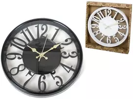 Sieninis laikrodis 30 cm, 2 rūšių, 30 x 5 x 30 cm, DECORLIFE