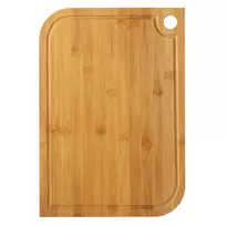 Bambukinė pjaustymo lenta Rosberg 55R51635CL, 38×27×1,5 cm, dvi pusės