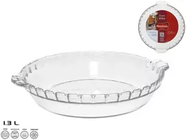 Stiklinė kepimo forma 26 x 23 x 5 cm, 1,3 l, MARINEX. Pagaminta Brazilijoje