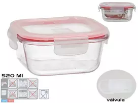 Kvadratinė pietų dėžutė 520 ml, 6,5 x 14 x 14 cm, KITCHEN&GO