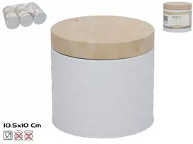 Apvali metalinė dėžutė 10,5x10,5 cm, DECORLIFE