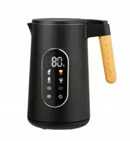 Stiklinis elektrinis virdulys 1,7L (juodas), 2200 W, 1714, KAMILLE