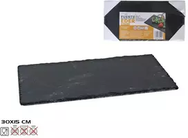 Šiferio serviravimo lėkštė, 1 x 15 x 30 cm, KITCHEN&GO