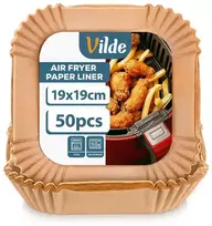 Air Fryer įdėklai 19x19 cm, 50 vnt., 279044, VILDE