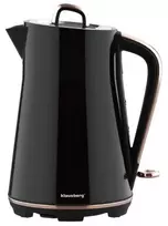 Elektrinis virdulys, nerūdijančio plieno, juodas, 1,7 l, 2200 W, KB 9015, Klausberg