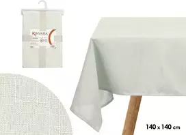 Poliesterinė staltiesė 140×140 cm, šviesiai žalia, 95079, Kinvara