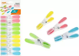 EXTRA skalbinių segtukai, 10 vnt., 9 x 3 x 25, 01017, Simple Solution