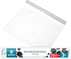Šaldymo maišeliai, 3 l, 20 vnt., 1.5 x 31 x 5.5, 30203, Gratka