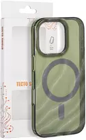 Tecto Shield Desert Mag dėklas, skirtas iPhone 16 Pro 6,3' tamsiai alyvuogių spalvos