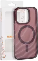 Tecto Shield Desert Mag dėklas, skirtas iPhone 16 Pro 6,3' raudonmedžio spalvos