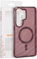 Tecto Shield Desert Mag dėklas, skirtas Samsung Galaxy S26 Ultra, raudonmedžio spalvos