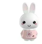 Aliloai Alilo Honey Bunny – vaikiškas muzikos grotuvas ir „Bluetooth“ garsiakalbis, rožinis, EN