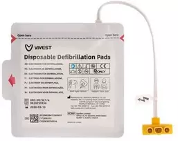 ViVest elektrodai A serijos defibriliatoriams, universalūs