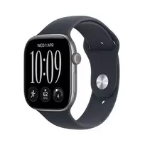 Išmanusis laikrodis Apple Watch Series 12 GPS 46mm Kosminė pilka Aliuminio Case with Navy Mėlyna Sport Band - S/M - MJEH4ET/A