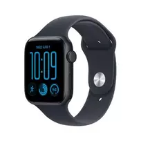 Apple Watch SE 3 GPS + Cellular 44mm Midnight Aluminium Case with Navy Blue Sport Band - M/L - MJLT4ET/A