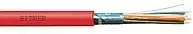 Gaisrinis ekranuotas behalogeninis kabelis Bitner HTKSHekw 2x2x0.8mm