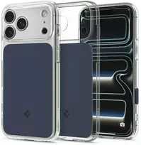 Dėklas Spigen Ultra Hybrid T MagSafe, matinė mėlyna – iPhone 18 Pro/17 Pro