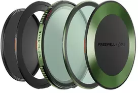 Kintamo židinio nuotolio ND/CPL filtro komplektas Freewell Brandon Li 86mm