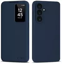 Dėklas Tech-Protect SMART WALLET Samsung Galaxy S26 FE TAMSIAI MĖLYNAS
