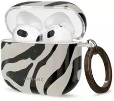 Dėklas Tech-Protect Lamano case for AirPods 4 / 5 - juodas and beige