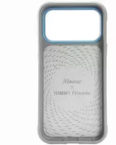 Dėklas NIMMY case BIG EYED Sidabrinis SHADED CAT for IPHONE 18 Pro/17 Pro pilkas