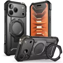 SupCase UB GRIP MAG MagSafe iPhone 17 Pro Max / 18 Pro Max DĖKLAS Juodas