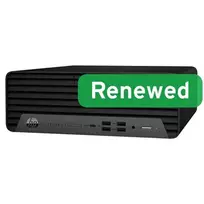 Stacionarus kompiuteris HP Renewed Grade A | EliteDesk 805 G6 SFF | AMD Ryzen 5 PRO | 4650G | 16GB | SSD | 256GB | AMD Radeon Graphics | Windows 11 Pro