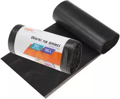 HDPE šiukšlių maišai, 35 l 50 x 60 cm, 50 vnt., 13.5 x 4.5 x 4.5, 00702, Simple Solution
