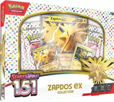 Kolekcinis kortų žaidimas - Pokémon Scarlet & Violet—151 Zapdos ex Box Set