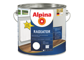 Dažai radiatoriams Alpina RADIATOR, blizgūs, 0,75 l