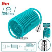 Spiralinė aukšto slėgio žarna TOTAL, 5m, PU, Ø5/8 mm,THT11051
