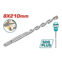 Grąžtas betonui SDS plus cross TOTAL, TCT, 8x210mm, TAC310803C