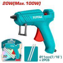 Pistoletas klijams TOTAL, 20W, 11,2 mm, TT101116