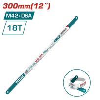 Pjūklo metalui geležtė TOTAL, M42+D6A, 300 mm, 18T, THT571186