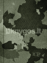 2027 m. A5 darbo kalendorius KAMUFLIAŽAS