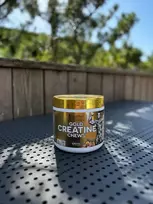 Kreatinas Gold Line Creatine Chews Kevin Levrone, 240 kaps. (Blue Raspberry)