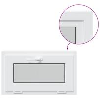 vidaXL Bendras lango vidinis atspalvis baltas RISOR 65 x 40 cm