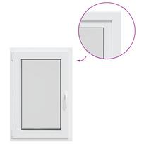 vidaXL Bendras lango vidinis atspalvis baltas RISOR 50 x 90 cm