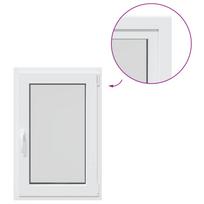 vidaXL Bendras lango vidinis atspalvis baltas RISOR 50 x 90 cm