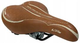 Selle Monte Grappa City Lady rudas dviračio balnelis su spyruoklėmis