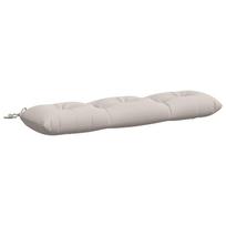 vidaXL Suoliuko pagalvė VIANEN 100% poliesteris Balta 110 x 30 x 12 cm