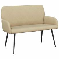 vidaXL Dvivietė sofa su metalinėmis kojelėmis 2 vietos Pilkai žalia