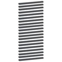 vidaXL Sodo apvadų dengiamasis profilis 20 vnt. 100 x 6 x 5 cm Plienas
