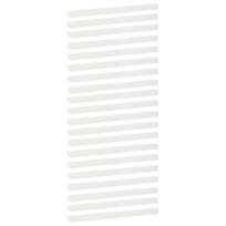 vidaXL Sodo apvadų dengiamasis profilis 20 vnt. 100 x 6 x 5 cm Plienas