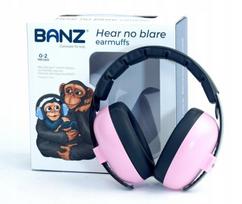 Banz apsauginės ausinės kūdikiams 0-3 m. (petal Pink)