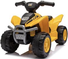 Vaikiškis elektrinis keturratis Quad Honda TRX Sun Baby, geltonas, Sun Baby akumuliatorinis vaikų keturratis CAT TRX 6V 4,5Ah 30W, LED, geltonas