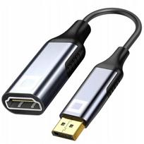 CO2 ADAPTERIS DISPLAYPORT - HDMI 2.0 KABELIS DP - HDMI FHD 240HZ 4K 60HZ HDR