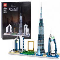 Dubajaus dangoraižių konstravimo kaladėlės – garsieji miesto pastatai, 3000+ detalių ZA6269